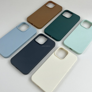 Matte Frosted Chống-Vân Tay <span class=keywords><strong>TPU</strong></span> Trường Hợp Đối Với iPhone 17 Pro Max 16 15 14 13 12 Chống Sốc Mềm Linh Hoạt Bìa Tùy Chỉnh Thiết Kế - Product Image 3