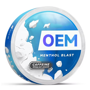 2026 Venta al por mayor de fábrica: Contenedores de plástico personalizados para snus, cajas de snus de alta calidad, y latas de embalaje para sobres de cafeína - Product Image 1