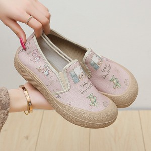 Zapatos de Tela Estilo Pekín Antiguo 2025, Antideslizantes, Cómodos, de Suela Plana, Resistentes al Desgaste, Casuales, para Mujer - Product Image 3
