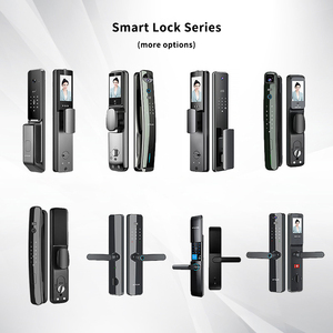 Serrure intelligente moderne <span class=keywords><strong>cyberpunk</strong></span> <span class=keywords><strong>en</strong></span> acier inoxydable EOKO, personnalisée, antivol, pour porte d'entrée de sécurité - Product Image 3