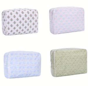 Embroidery Flora Trendy Clear Coating Makeup <b>Bag</b> Personalized <b>Travel</b> <b>Toiletry</b> Waterproof Pvc Cosmetic Organizer Pouch - Product Image 1