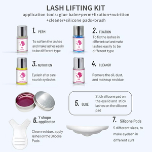 Colle Solide Parfumée pour Rehaussement de Cils, Fixation Améliorée, Cire Adhésive Forte, Baume Adhésif pour Lifting des Cils, Colle Solide pour Permanente de Cils - Product Image 3