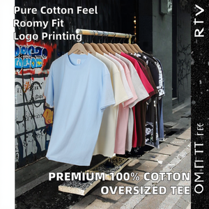 Camisetas de Alta Calidad para Hombre, 260 Gramos, 100% Algodón, Unisex, Casuales, Talla Grande, con Logotipo Personalizado, Camisetas Lisas de Punto - Product Image 2