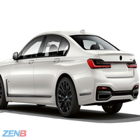 Conjunto de luces traseras de ancho completo para BMW Serie 7 G11 modificado G12 con luces LED de marcha con efecto de escaneo