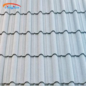 Lámina de acero con revestimiento de piedra para techo, materiales de teja de Metal, azulejos de techo galvanizados - Product Image 4