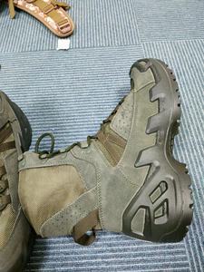 Bottes de randonnée en daim vert TSB07 - Product Image 4