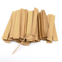 Cure-dents en vrac écologiques avec boîte en papier, prix usine abordable