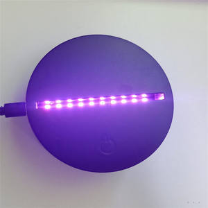 Lámpara de mesa de caballos voladores, Base de grietas 3d, decoración para habitación, luz Led Multicolor de <span class=keywords><strong>noche</strong></span> - Product Image 6