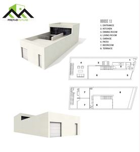 Villa Modular Prefabricada de 2 Pisos, Moderna, con Acero Galvanizado de Calibre Ligero, Garantía de por Vida Personalizada - Product Image 3