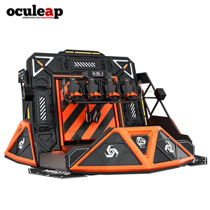 Simulatore di Volo VR 360 2027 Robot Storm, Cinema Volante <span class=keywords><strong>5D</strong></span> a <span class=keywords><strong>4</strong></span> Posti, Simulatore di Montagne Russe, Macchina da Gioco Arcade per Parco Giochi al Coperto - Product Image 4