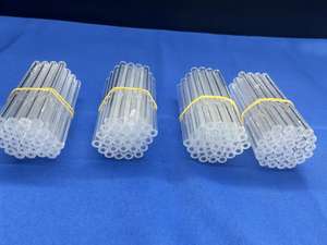 맞춤형 크기 투명 석영 유리 튜브 BET 붕규산 유리 시험관 투명 석영 유리 튜브 - Product Image 5