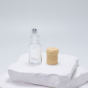 3ml Octagonal Crystal <b>Roll</b> on Bottle Essential Oil Gemstone Roller Ball Bottle - Product Image 5