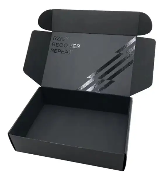 Черный цвет, индивидуальная упаковка с логотипом, картонная печать, цвета, многофункциональный почтовый ящик