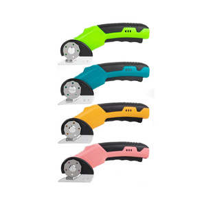 Tijeras eléctricas para tela, máquina de corte con batería de litio de 100W y 220V para ropa, cuero, alfombras, uso de sastre - Product Image 1