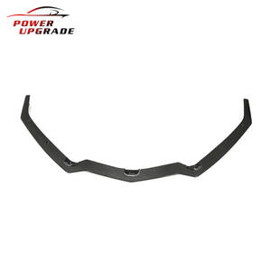 Lèvre de séparateur avant de pare-chocs avant en Fiber de carbone C8 de Style de mise à niveau de puissance pour <span class=keywords><strong>Chevrolet</strong></span> <span class=keywords><strong>Corvette</strong></span> C8 2 portes vag Top Coupe - Product Image 4