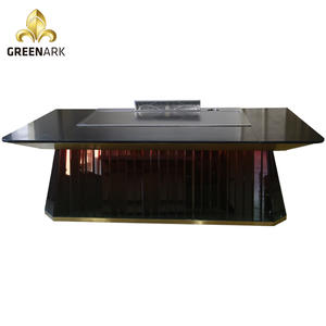 Equipo de cocina para restaurante, mesa de parrilla <span class=keywords><strong>Teppanyaki</strong></span> sin humo - Product Image 1