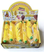 Fruitvormig squishy speelgoed, zacht stressverlichtend fidget-speeltje, handgemaakt, schattig, groothandel