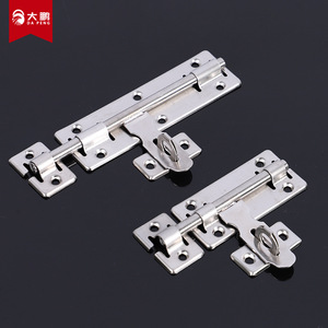 Da Peng Stainless Steel Door Bolt 201mm Minimalist Design Easy Installation For Wooden Doors Bathroom <b>Security</b> <b>Lock</b> - Product Image 1