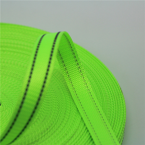 100% poliestere sport all'aperto riflettente guinzaglio cane nastro leggero lavorazione indumento accessori collare per animali domestici cintura nastro diretto - Product Image 6