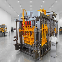 Máquina Automática Hidráulica para Fabricar Bloques de Hormigón QT6-15, Máquina de Producción de Ladrillos Huecos de 6 Pulgadas