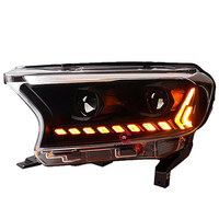 Accessoires de voiture pour Ford Ranger T6 T7 Everest Full LED Front Lamp Head Lights Assembly 2015-2019 2020 With Dynamic Turn Signal