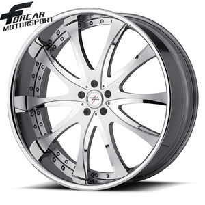 Rines de Aleación Forjados Personalizados para Autos de Pasajeros con Borde Profundo, Estilo de 2 Piezas - Product Image 2