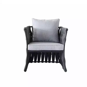 Modern High Quality <b>Waterproof</b> Outdoor Woven Rope Furniture Garden Patio Balcony Coffee Setting for Courtyard Hotels and Parks - Product Image 2