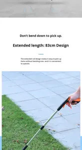 Recogedor de Basura Comercial de 32 Pulgadas para Personas Mayores, Recogedor de Basura Ligero Extra Largo - Product Image 4