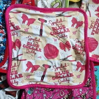 Doudou en bambou biologique à imprimé western pour nouveau-nés, respirant, bavoir, serviette à écouper et petite couverture