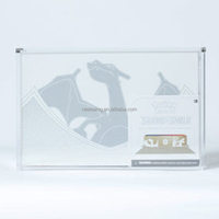 Présentoir de protection de boîtier de rappel Pokemon Etb Evolutions en acrylique transparent personnalisé vendu en gros