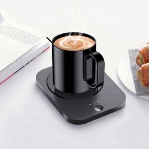 Smart Classic <b>Ceramic</b> <b>Mug</b> Warmer Heating Pad Temperature Control Eco-Friendly ABS+<b>Ceramics</b> 350ml Coffee Cup Warmer Business - Product Image 2