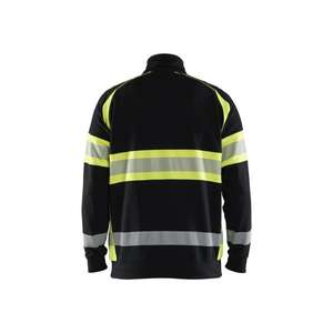BLAKLADER - 3553115899334XL Pull haute visibilité Noir/Jaune-EAN 7330509830772 HI-VIS WORKWEAR - Product Image 2