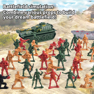 Nhựa quân đội xe tăng đồ chơi quân sự người đàn ông thuyền xe đồ chơi giáo dục mini mô phỏng người lính hành động hình thiết lập đồ chơi cho cậu <span class=keywords><strong>b</strong></span>é sở thích Quà Tặng - Product Image 6