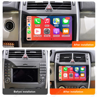 MEKEDE-Autoradio Android avec Navigation GPS, Résolution 8 cœurs, Résolution 1280*720, pour Benz B200, 4G WiFi BT DSP
