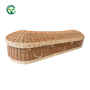 Biyobozunur cenaze sepeti tabutlar ucuz eko tabut malzemeleri hasır tabut tabut - Product Image 2