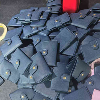 Minibook personnalisé Portefeuille porte-cartes de crédit en cuir PU Portefeuille mince pour carte d'identité Visa