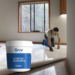 Adhésif blanc <span class=keywords><strong>de</strong></span> haute qualité pour carreaux et planches <span class=keywords><strong>de</strong></span> sol en vinyle acrylique, adapté aux carreaux et dalles <span class=keywords><strong>de</strong></span> céramique résilientes - Product Image 2