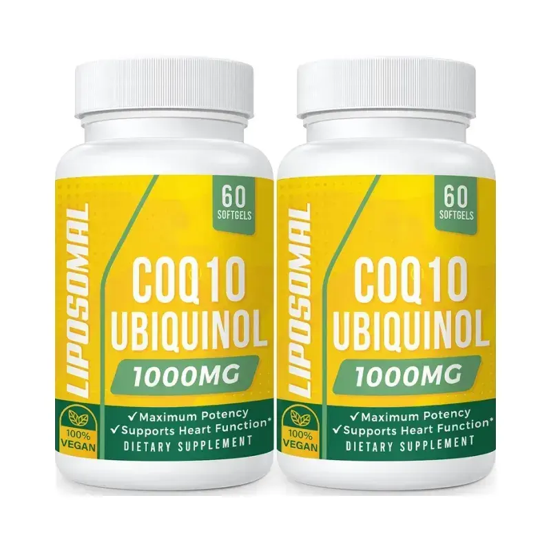 مكمل للشفط بشكل أفضل 1000 مللي لتمكين وظيفة القلب وإنتاج الطاقة CoQ10 Ubiquinol من صانعي القطع الأصلية/صانعي التصاميم الأصلية