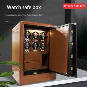 Boîte de sécurité pour montres en acier de luxe OEM/ODM avec serrures électroniques numériques à empreintes digitales - Product Image 4