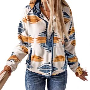 Winter Damen Großhandel Bedruckte Bunte Bluse Neuer Stil Mode - Product Image 5