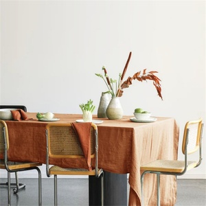 100% Linen <b>Table</b> <b>Cloth</b> for Hotel <b>Table</b> Linens Party Tablecloths Wedding French Luxury Home Wholesale Custom Color and Size - Product Image 3