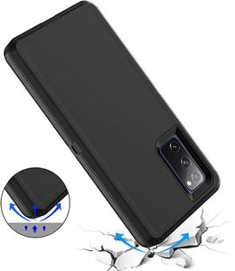 Funda de Clips de alta resistencia para Samsung <span class=keywords><strong>Galaxy</strong></span> A53, A33, A22, <span class=keywords><strong>A72</strong></span>, 5G, S21, FE, protección de cuerpo completo, armadura resistente a prueba de golpes, cubierta de 3 capas - Product Image 5