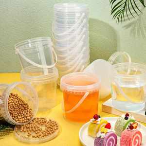 210ml 280ml 365ml 520ml 565ml 870ml Disposable Clear PP Plastic Soup Box <b>Takeaway</b> Food <b>Containers</b> Lid Food-Safe for Lunches - Product Image 3