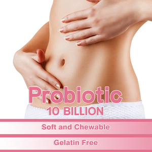 Venta al por mayor de fábrica Pectin Gummy Probiotic 10 Billion Gummies Digestive + Iammune Support Suplemento de origen natural - Product Image 6