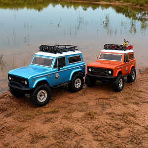 RGT 136100V3-FD CRUISER RC-4 1/10 Vintage Bronco RC <span class=keywords><strong>Rock</strong></span> Crawler 4WD avec essieu métallique intégré pour ESC, camion RTR, chargeur - Product Image 5