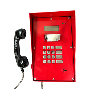 Téléphone <span class=keywords><strong>mural</strong></span> public <span class=keywords><strong>filaire</strong></span> avec écran et voyant lumineux, numérotation rapide, téléphone d'aide - Product Image 3