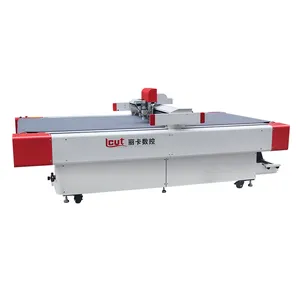 Da PVC tấm PP EVA bánh pizza hộp cắt CNC Máy cắt