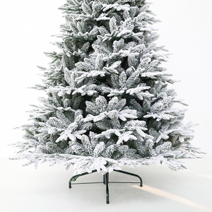 <span class=keywords><strong>Sapin</strong></span> <span class=keywords><strong>de</strong></span> <span class=keywords><strong>Noël</strong></span> <span class=keywords><strong>artificiel</strong></span> blanc <span class=keywords><strong>pré</strong></span>-éclairé avec lumières LED - Product Image 6