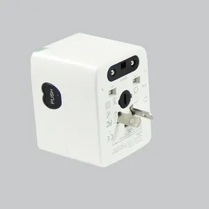 5V 1000Ma Usb Europese Canadese Socket Power Strip Met Eu Wereld Universal Travel Adapter Plug