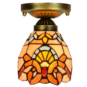 Prijs Panel Licht Moderne Tiffany Lamp Gebrandschilderd Glas Stijl Dieren Semi Hanger Voor Slaapkamer Hote Kinderkamer <span class=keywords><strong>Led</strong></span> Plafond Verlichting - Product Image 1